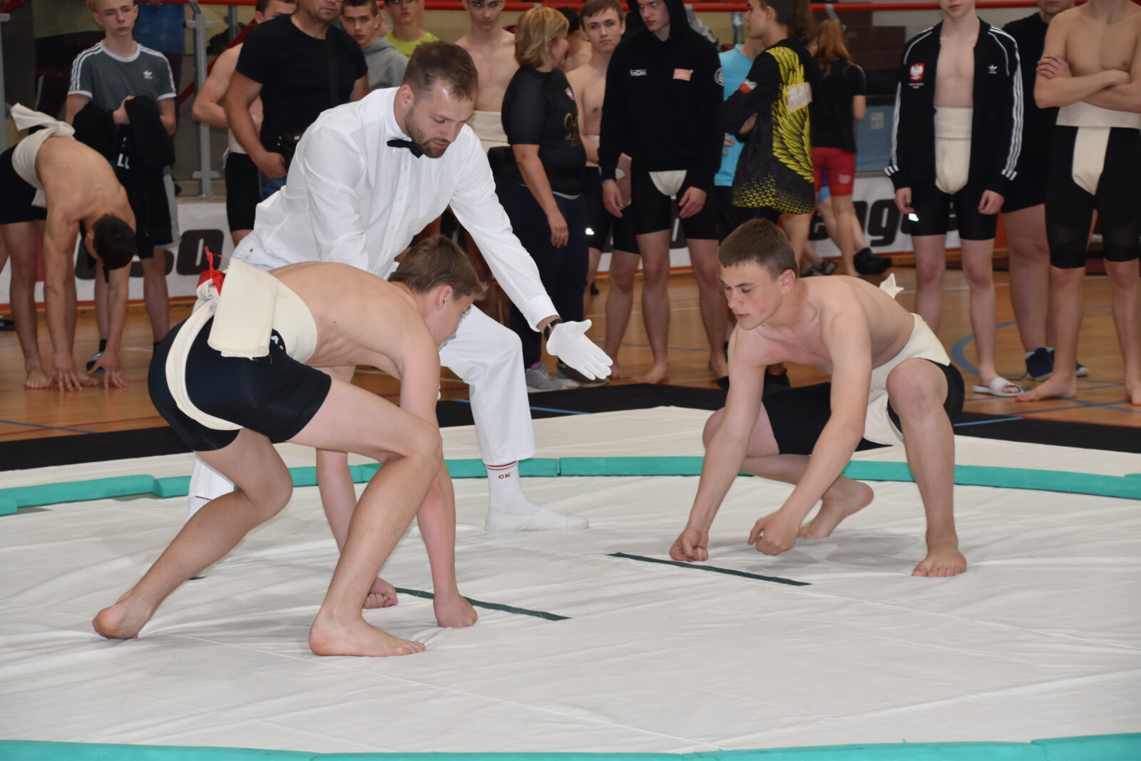 Mistrzostwa Polski Kadetek i Kadetów w Sumo - na zdjęciu zawodnicy sumo